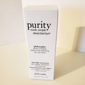 Philosophy purity made simple moisturizer